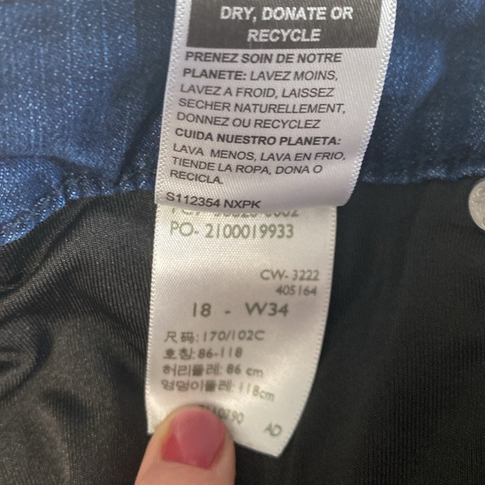 Levi’s Signature shaping mid rise bootcut size 34 - Picture 4 of 5